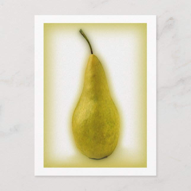 Cartão postal de Pear ouro (Frente)