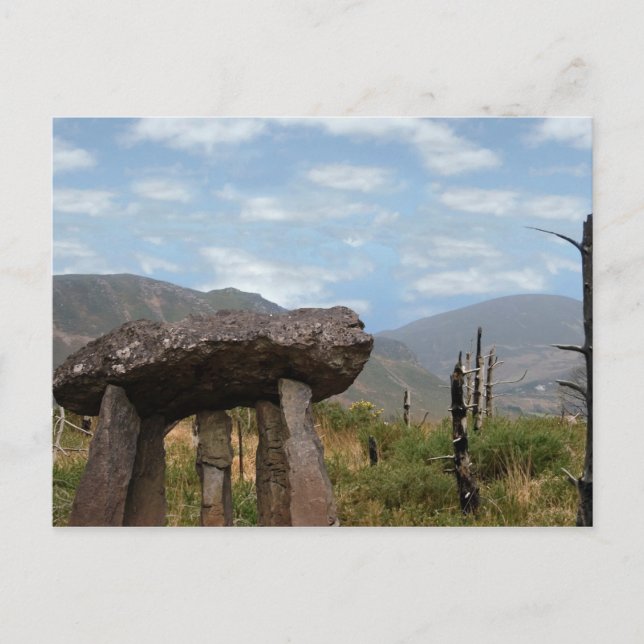 cartão postal de pedras antigas (Frente)