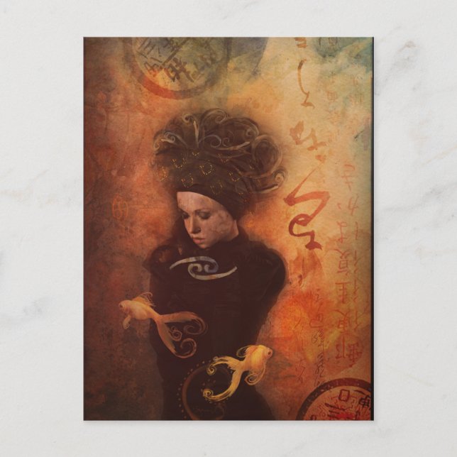 Cartão postal de peixes (Frente)