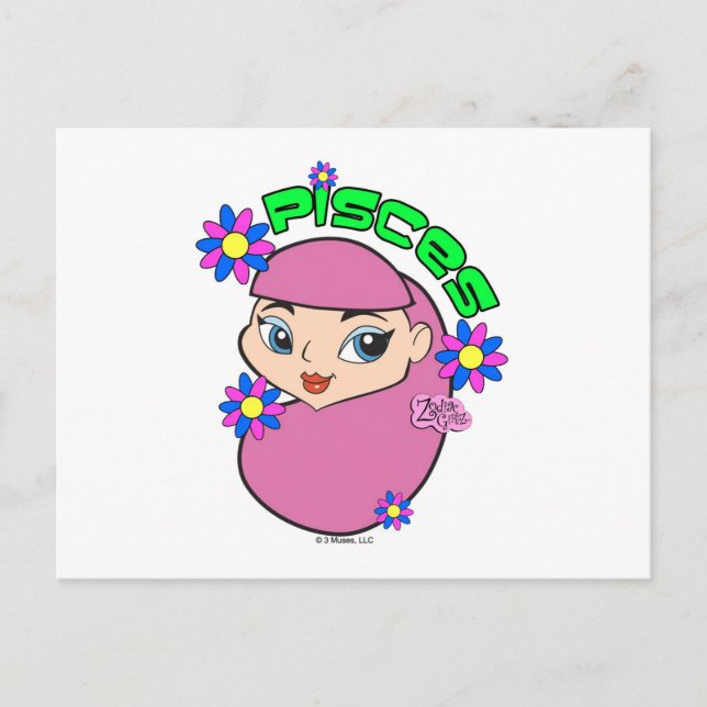 Cartão postal de peixes (Frente)