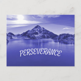 Cartão postal de perseverança das montanhas do Can