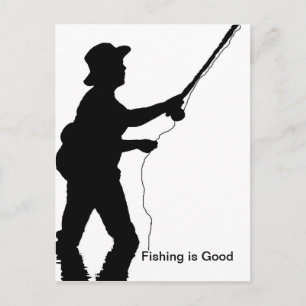 Cartão postal de pesca