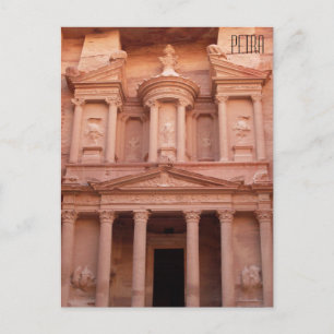 Cartão postal de Petra Jordânia