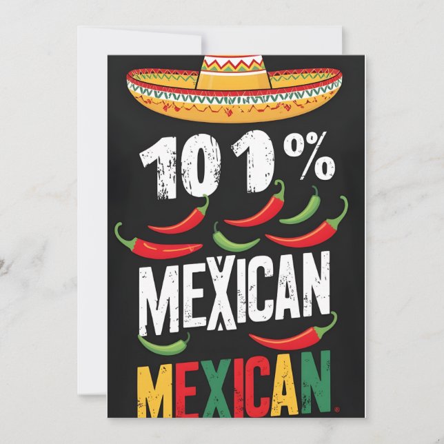 Cartão postal de pimenta quente (Frente)