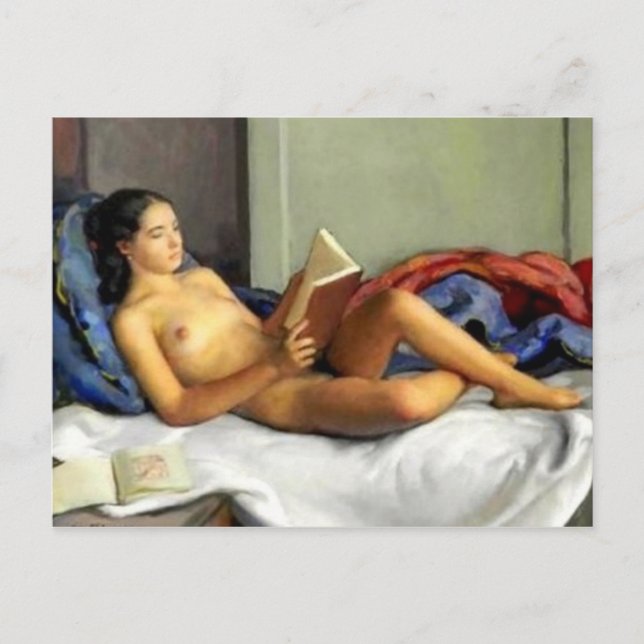 Cartão postal de pintura clássica (Frente)