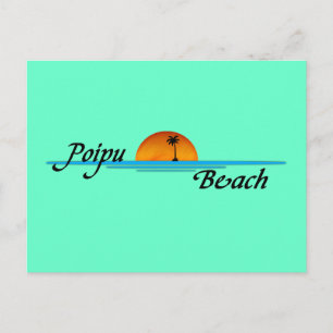 Cartão postal de Poipu Beach Sunset
