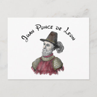 cartão postal de Ponce de Leon