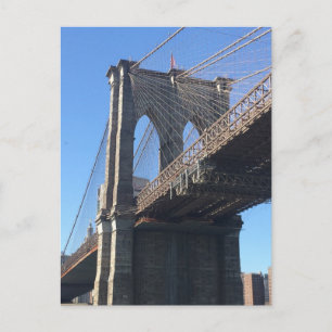 Cartão postal de ponte Brooklyn Nova Iorque NYC