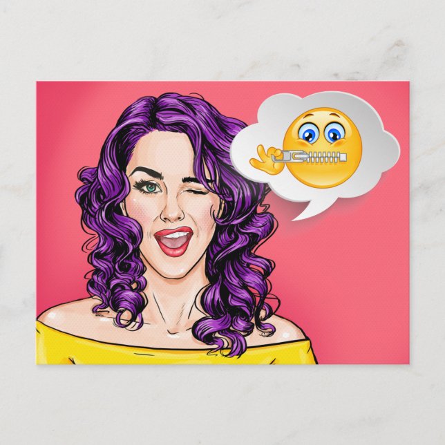 Cartão postal de pop Art (Frente)