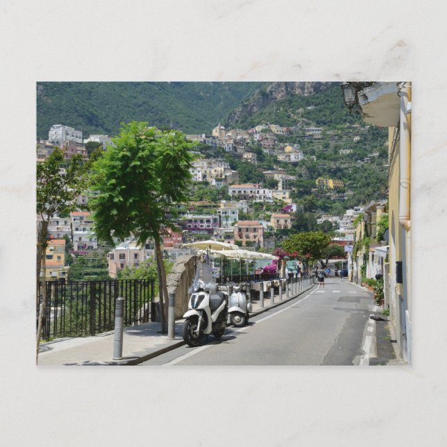 Cartão Postal de Positano (Frente)