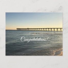 Cartão postal de praia