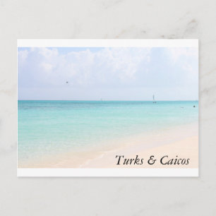 Cartão postal de praia