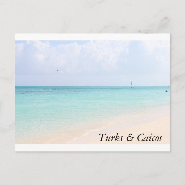 Cartão postal de praia (Frente)