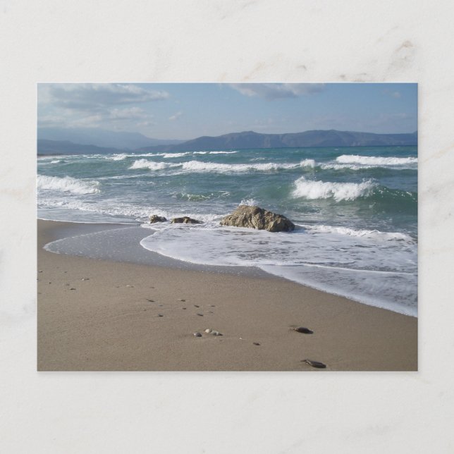 Cartão postal de praia (Frente)