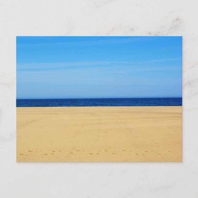 Cartão postal de praia (Frente)