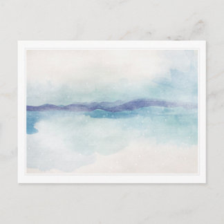 Cartão postal de praia