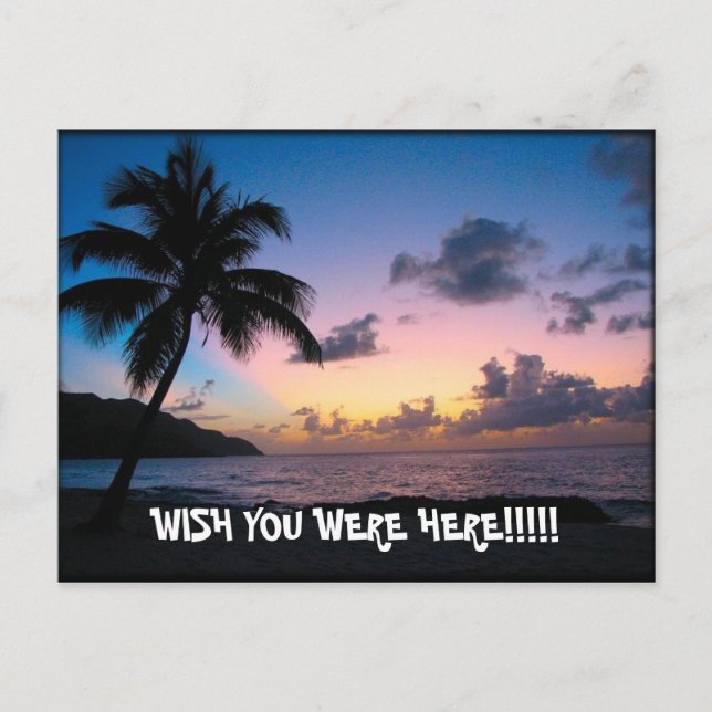 Cartão postal de praia (Frente)