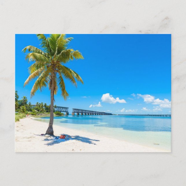 Cartão postal de praia (Frente)