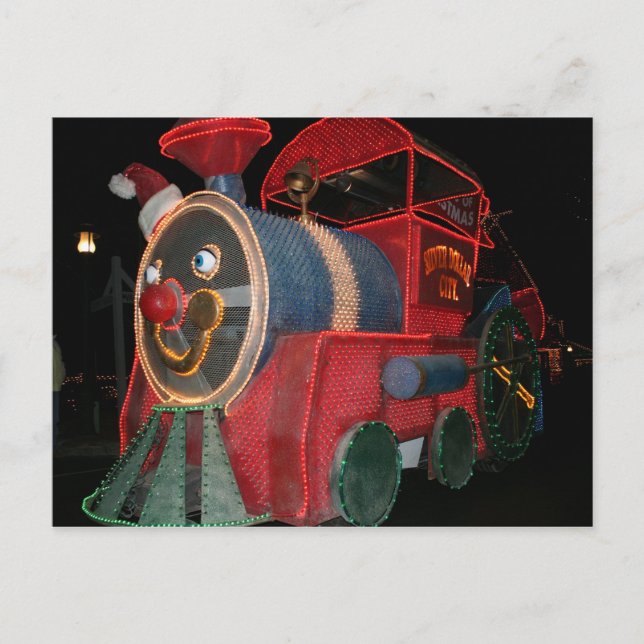 Cartão postal de prata Dolar (Frente)