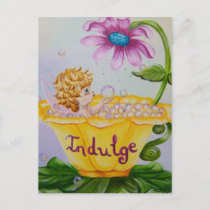 Cartão postal de Precioso "INDULGE"