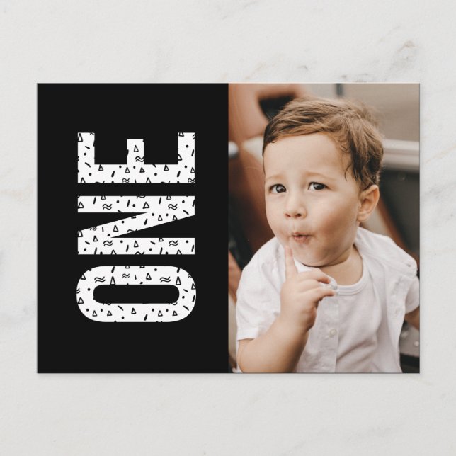 Cartão postal de primeira solicitação de fotografi (Frente)