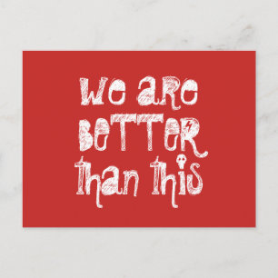 CARTÃO POSTAL DE PROTESTO