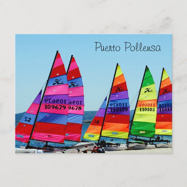 Cartão Postal de Puerto Pollensa (Frente)