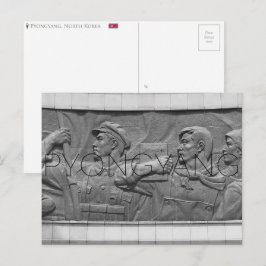 Cartão postal de Pyongyang, Coreia do Norte
