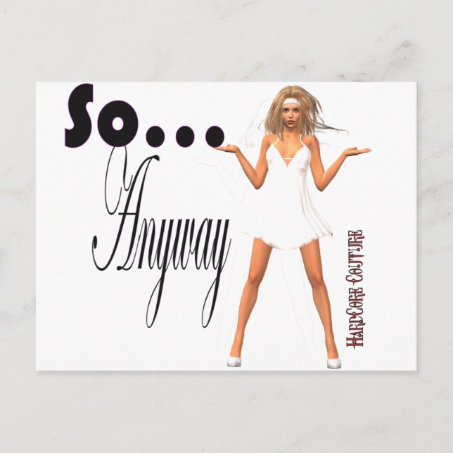 Cartão Postal De Qualquer Forma (Frente)