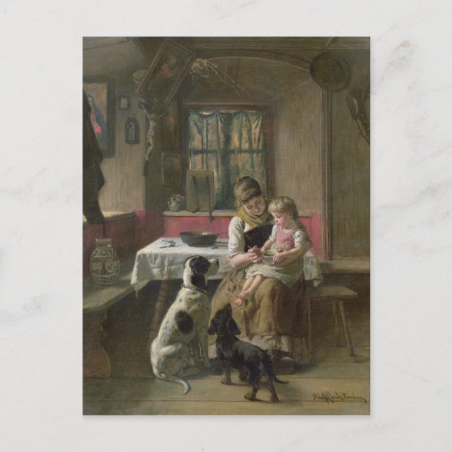 Cartão Postal De quem é a Janta? (Frente)