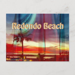 Cartão postal de Redondo Beach Sunset espetacular