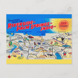 Cartão postal de Riverside - Palm Springs