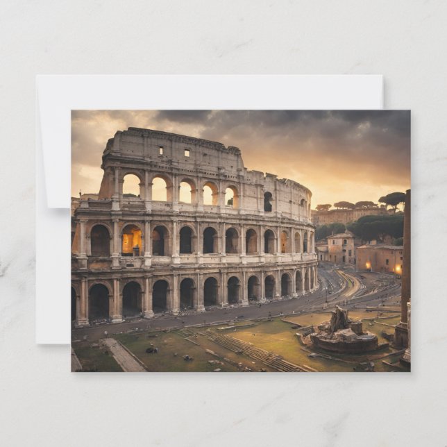 Cartão Postal de Roma (Roma 4) (Frente)