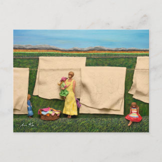 Cartão Postal de Roupas