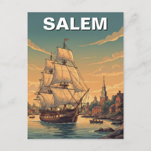 Cartão Postal de Salem Massachusetts
