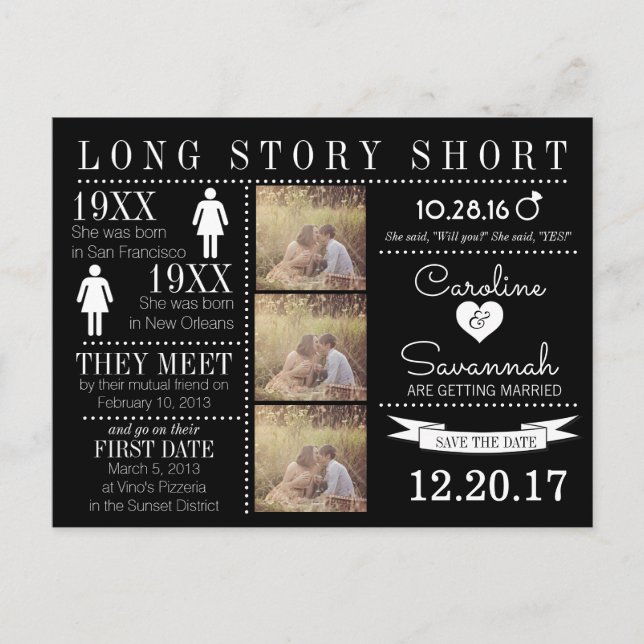 Cartão Postal de Salvamento da Linha do Tempo (Frente)