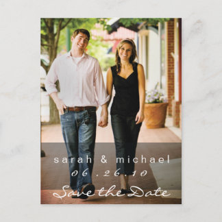Cartão Postal de Salve a Data Foto 02