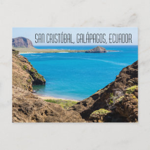 cartão postal de San Cristóbal Ilhas Galápagos Equ