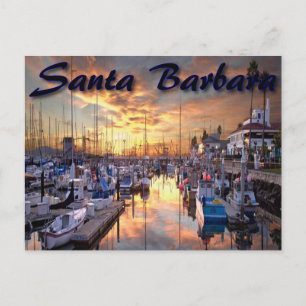 Cartão Postal de Santa Bárbara Califórnia