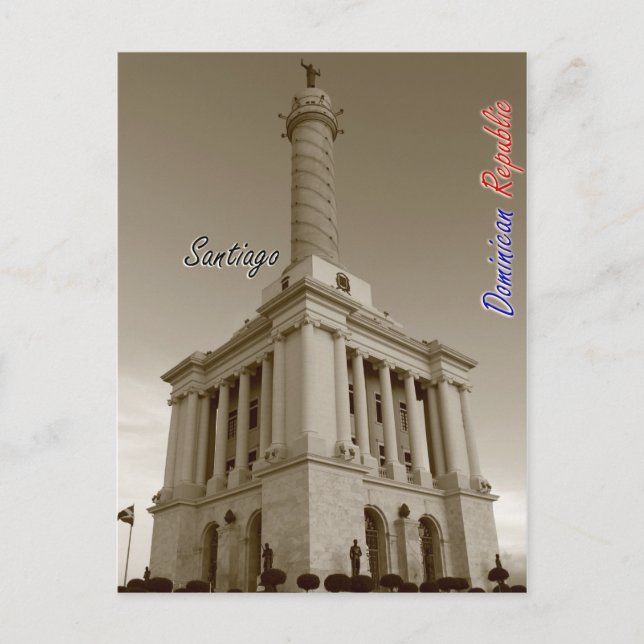 Cartão Postal de Santiago República Dominicana (Frente)
