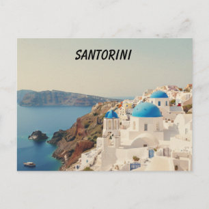 Cartão Postal de Santorini