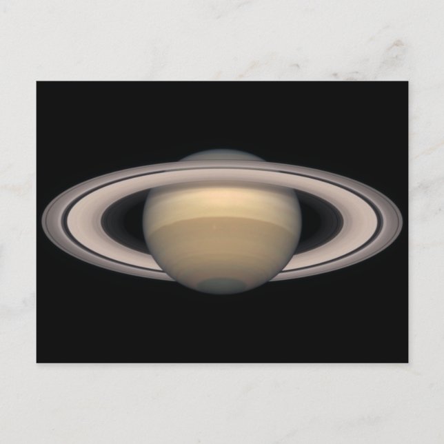 Cartão postal de Saturno 1999 presente de Ciência  (Frente)