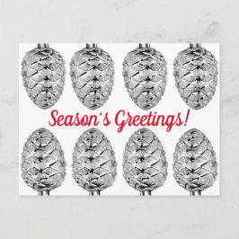 Cartão postal de saudações da estação