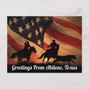 Cartão Postal De Saudações De Abilene, Texas