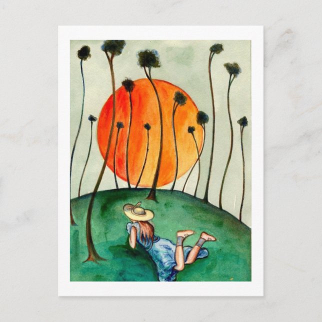 Cartão postal de serenidade (Frente)