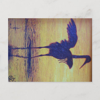 Cartão postal de serenidade e calor