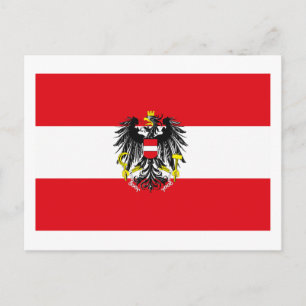Cartão postal de Sinalizador Áustria