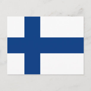 Cartão postal de Sinalizador Finlandês