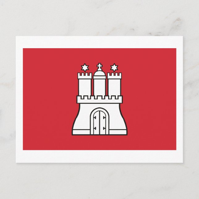 Cartão postal de Sinalizador Hamburgo (Frente)