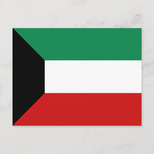 Cartão postal de Sinalizador Kuwait
